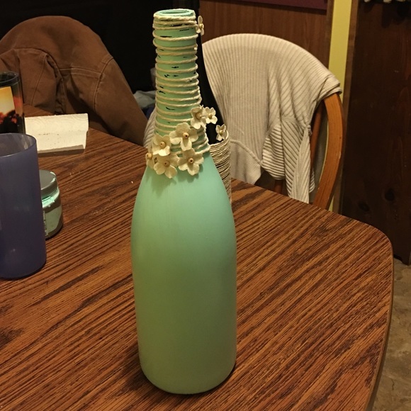 Wine bottle craft