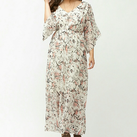 Flowy floral maxi