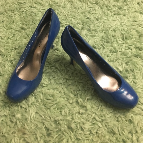 Blue heels