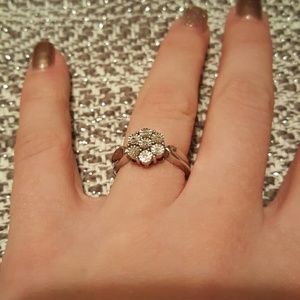 Zales flower ring