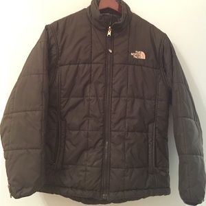 The Northface boys Large coat