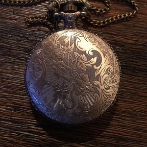 Jewelry - 🍾Real bronze🍾pocket watch necklace Jewelry - 🍾Real bronze🍾pocket watch necklace