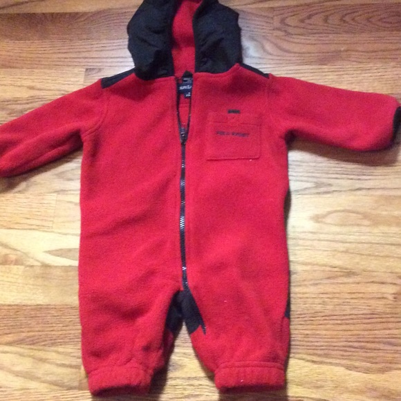 Ralph Lauren baby fleece onesie