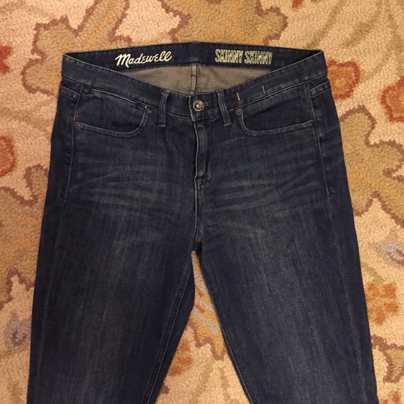 Madewell skinny jeans.  Size 29