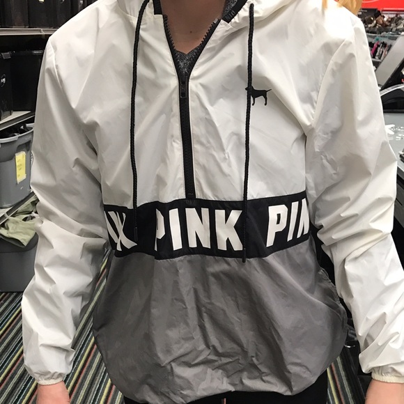 Victoria's Secret Pink Anorka rain coat