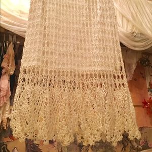 Crocheted Maxi Skirt