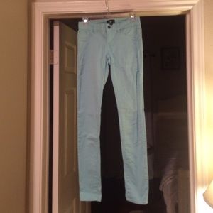 Boutique Mint green skinny jeans
