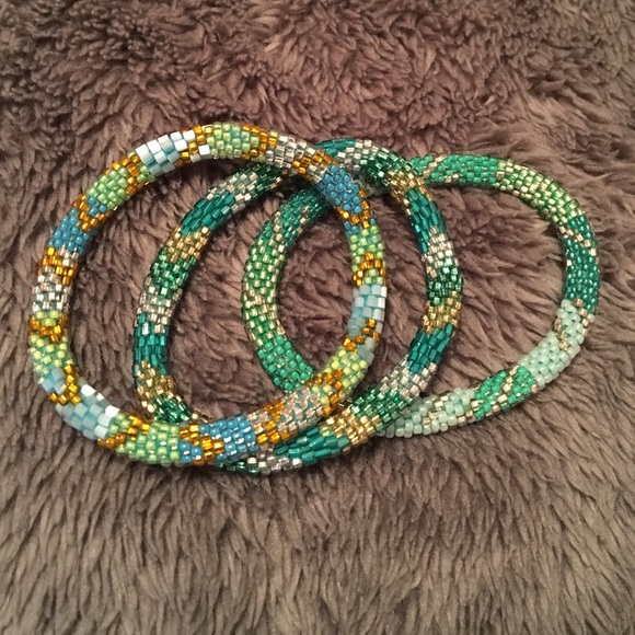 set of 3 lily and Laura bracelets