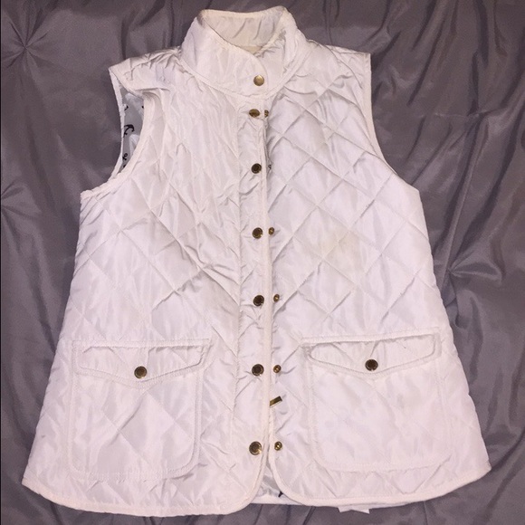 Cambridge white vest