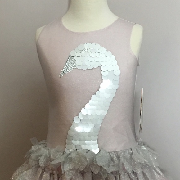 Kate Mack Pink sparkle swan princess dress - Picture 2 of 4