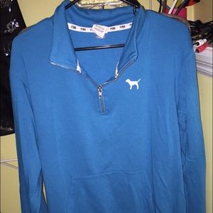 Victorias Secret Pink 1/4 zip.