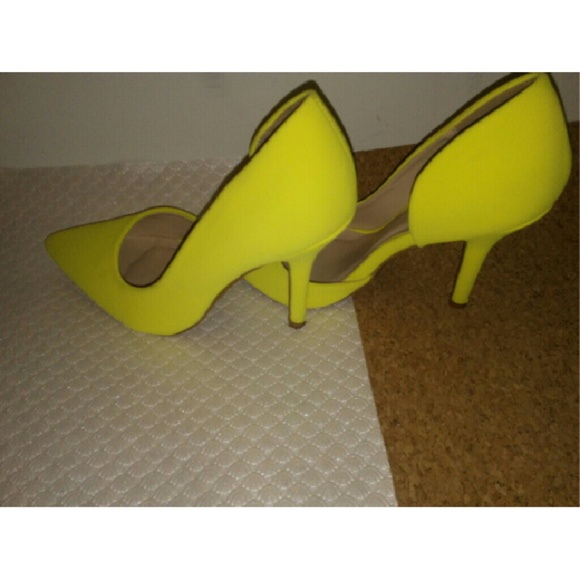 Yellow Pumps