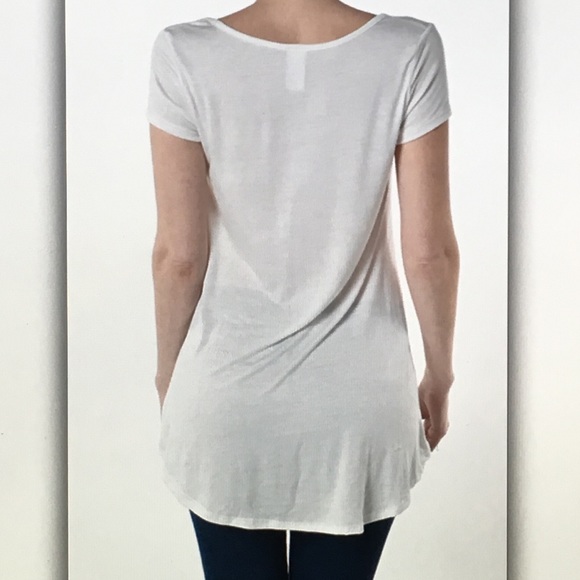 🦄White arrows🦄memories cuffed lightweight tee - Picture 4 of 4