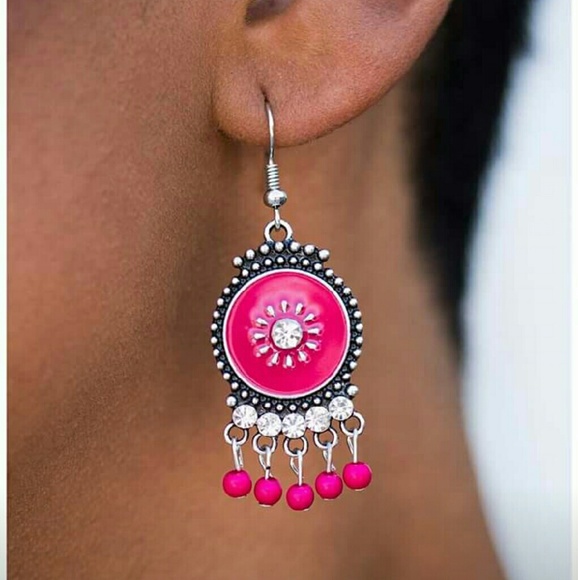 Pink Earrings
