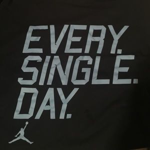 Navy Jordan shirt