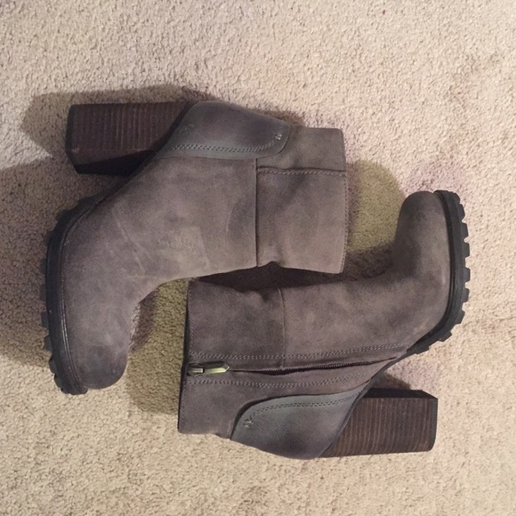 Sam Edelman grey booties 9.5 - Picture 3 of 4