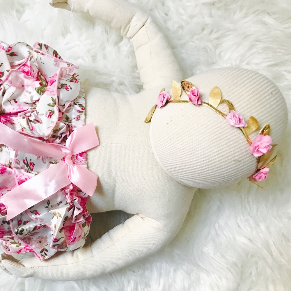 Newborn bloomers, baby diaper cover, baby bloomer