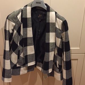 Plaid Blazer