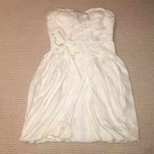 Marc Jacobs White Strapless Dress