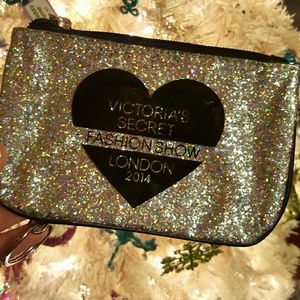 Victoria's Secret Sequined 2014 Mini Makeup Bag