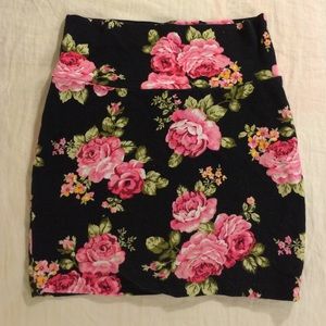 Floral Skirt