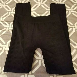 Charlotte Russe Fleece Lined Leggings