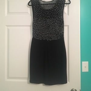 Black sparkly homecoming dress