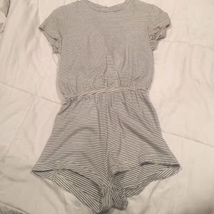 AA Jersey T-Shirt Stripped Romper