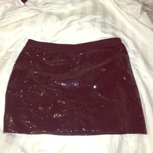 Trina Turk Sequin Mini Skirt