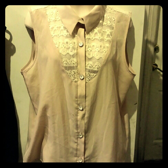 Beige Top size Large