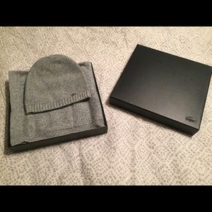 Lacoste Hat & Scarf