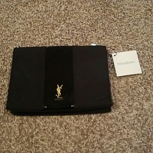 YSL makeup bag