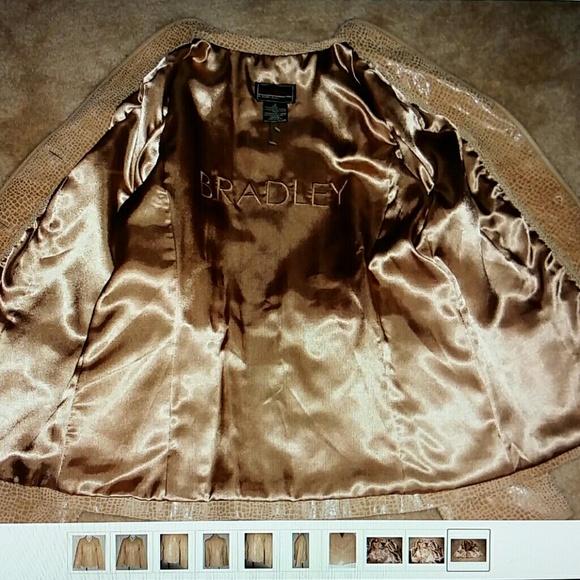 Bradley  Bayou Leather jacket.  Excellent - Picture 4 of 4