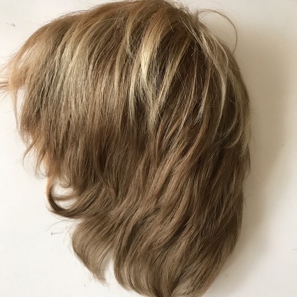 Blonde pixie cut wig