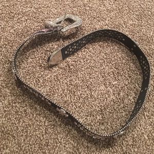 Glitz belt, Pink camo, worn once