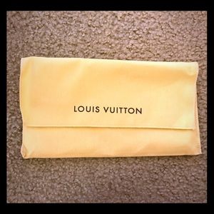 Authentic Louis Vuitton dust bag