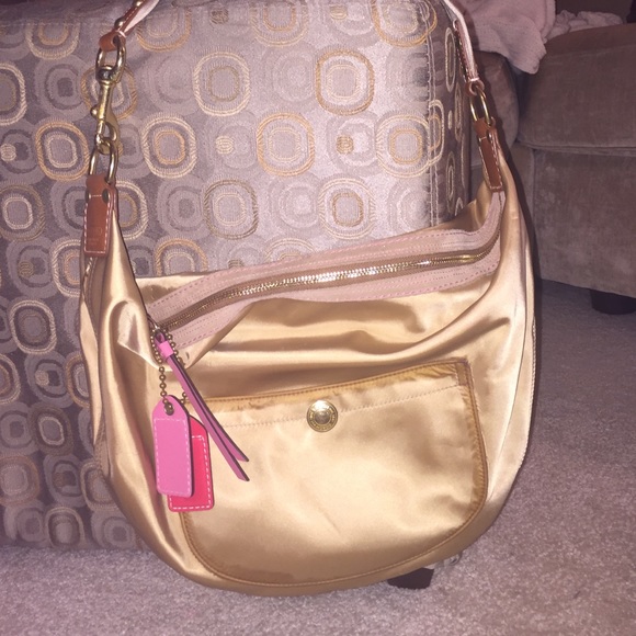 Coach Gold Purse
