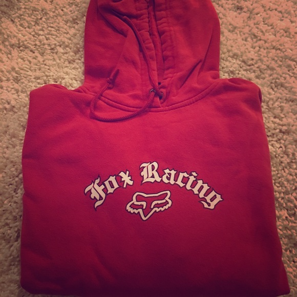 Fox racing hoodie sweatshirt