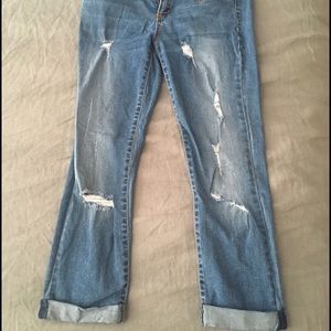 Distressed Jeans