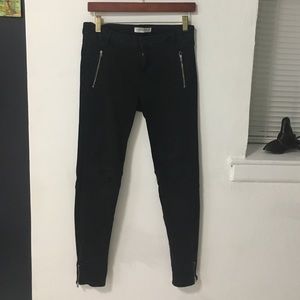ZARA BIKER TROUSERS SIZE 6
