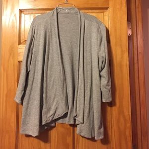 Charter Club Gray Cardigan