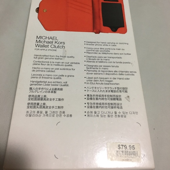 Micheal Kors Wallet Clutch for Apple IPhone - Picture 4 of 4