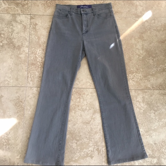 NYDJ straight leg gray denim - Picture 2 of 4