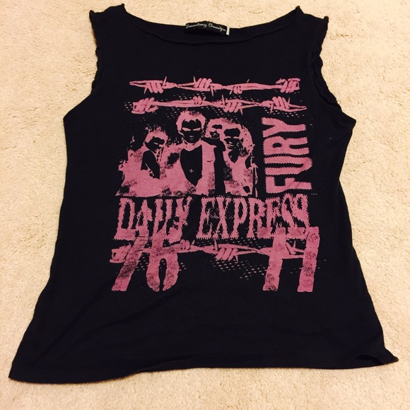 URBAN OUTFITTERS COTTON PUNK TANK TOP