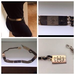 Authentic Chanel Cambon Rue Belt