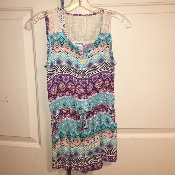 Mia Chica Tribal Romper