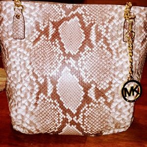 Michael Kors Python Handbag