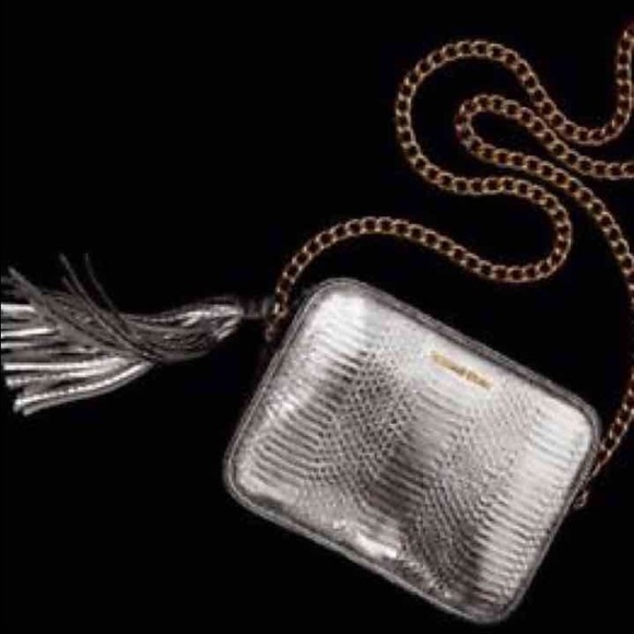Victoria's Secret silver crossbody purse - Picture 2 of 4