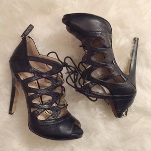 Nine West Lace-Up Heels