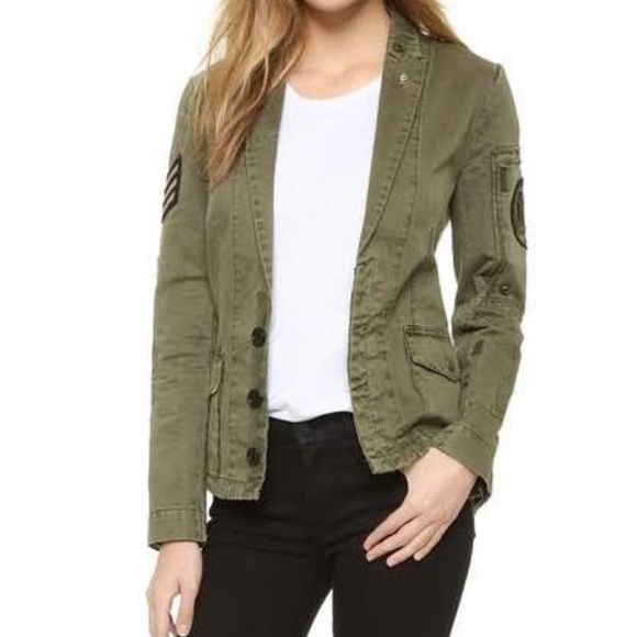 Zadig & Voltaire Jackets & Blazers - New! Zadig & Voltair army jacket